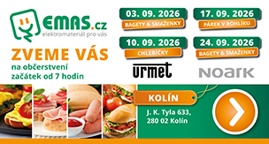 ZVEME VÁS NA OBČERSTVENÍ - KOLÍN