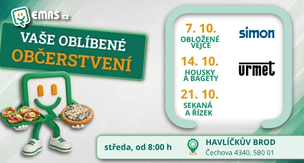 ZVEME VÁS NA OBČERSTVENÍ - HAVLÍČKŮV BROD