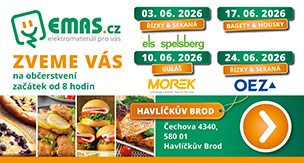 ZVEME VÁS NA OBČERSTVENÍ - HAVLÍČKŮV BROD