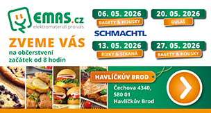 ZVEME VÁS NA OBČERSTVENÍ