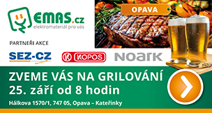 POZVÁNKA NA GRILOVÁNÍ S EMAS