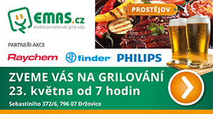 POZVÁNKA NA GRILOVÁNÍ S EMAS