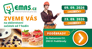 ZVEME VÁS NA OBČERSTVENÍ - PODĚBRADY