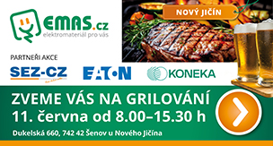 POZVÁNKA NA GRILOVÁNÍ S EMAS
