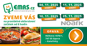 ZVEME VÁS NA OBČERSTVENÍ