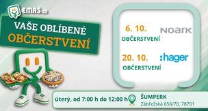 ZVEME VÁS NA OBČERSTVENÍ - ŠUMPERK