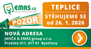 PRODEJNA TEPLICE - STĚHOVÁNÍ