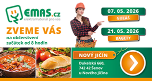 ZVEME VÁS NA OBČERSTVENÍ