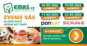 ZVEME VÁS NA OBČERSTVENÍ