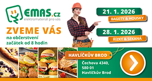 ZVEME VÁS NA OBČERSTVENÍ