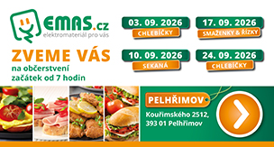 ZVEME VÁS NA OBČERSTVENÍ - PELHŘIMOV