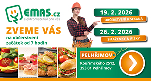 ZVEME VÁS NA OBČERSTVENÍ