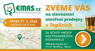 SLAVNOSTNÍ OTEVŘENÍ PRODEJNY EMAS TEPLICE
