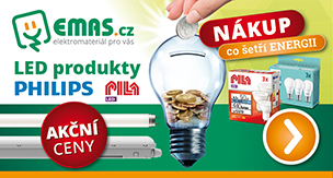 AKČNÍ CENY LED PRODUKTŮ PHILIPS A PILA LED