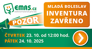 INVENTURA SKLADU MLADÁ BOLESLAV