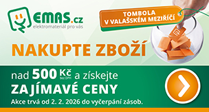 TOMBOLA VE VALAŠSKÉM MEZIŘÍČÍ