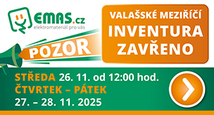 INVENTURA SKLADU VALAŠSKÉ MEZIŘÍČÍ