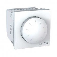 Unica Stmívač otočný 40-400W, ř. 6, Polar SCHNEIDER MGU3.511.18