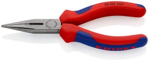 Půlkulaté kleště s břity (Kleště pro radiotechniku) 140 mm KNIPEX 25 02 140