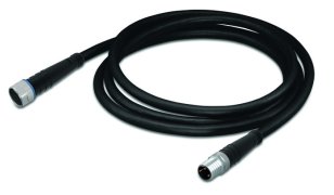 Kabel pro senzor/akční člen, Zásuvka M8,  přímá, Zástrčka M8,  přímá 3pól.