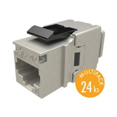 Keystone CAT6 STP RJ45 černý pro kleště SXKJ-NA-BU (balení 24 kusů)