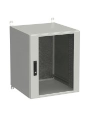 Rozvadeč nástěnný venkovní LC-20 15U 600x600 dveře sklo 3bod.zámek