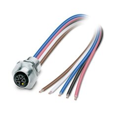 SACC-E-M12FSL-4FE-M16XL/0,2X Vestavné zástrčkové konektory 1239083