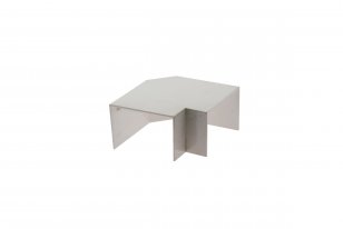Úhel plochý 70x60mm, bílá MALPRO 17060