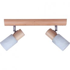Bodové svítidlo Spots Compolux 911624/83 2x40 W buk
