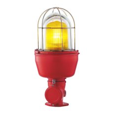 Maják signální blikající EX 080 LA L 24 V, AC, IP66, žlutá, červená SIRENA 96085