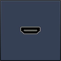 Zásuvka HDMI-HDMI-ALU STEEL GREY NIKO 220-69417