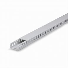 SCAME 874.2580 Perforovaný úložný žlab - 25x80mm, standardní perforace: 8/12/8mm