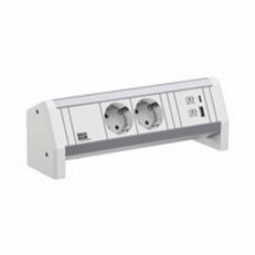 DESK 2xCEE7/3 1xUSB A/C 22W