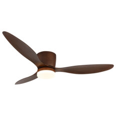 Stropní ventilátor ARMANDO dřevo 22W 2700-6500K GLOBO 03666H