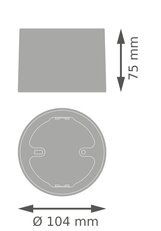 EMERGENCY SPOT ACCESSORIES SURFACE FRAME LEDVANCE 4099854232183