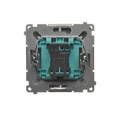 Přepínač sériový, řazení 5, 16AX, 250V~, stříbrná matná metalizované BMW5A.01/43