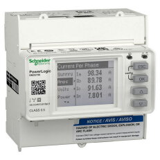 Elektroměr na DIN lištu, PowerLogic EM3570, Ethernet, pro senzory LVCT, na 24VDC
