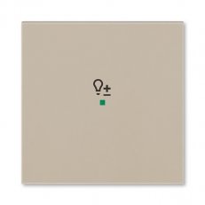 ABB Levit Kryt 1násobný symbol stmívání macchiato 6220H-A01004 18