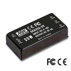 MEAN WELL SKA20B-12 Měnič DC/DC modulový 20W 12V