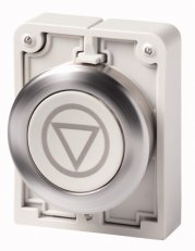 Eaton M30I-FD-GR-X66 Ovládací hlavice, zapuštěné tlačítko, bez aret, šedá X66