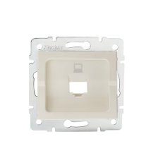 Adaptér datové zásuvky LOGI 1xRJ45 25927 Kanlux krémová