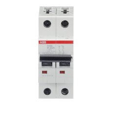 S202-K20 2F jistič 20 A char. K 6kA ABB 2CDS252001R0487