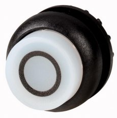 Eaton M22S-DRLH-W-X0 Prosvětlená ovládací hlavice, zvýšené, aretace,černý,O bílá