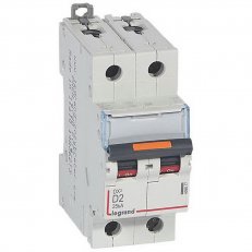 DX3 JISTIČ, 2 PÓLOVÝ, CHAR. D,2A 25KA LEGRAND 409817
