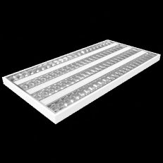 Kancelářské svítidlo s mřížkou ELLIS T5 454 P-PAR DIMM 1-10V IP20 NBB 910464560