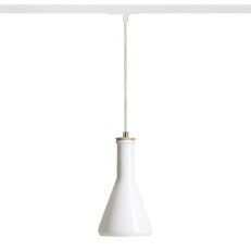 PULIRE CON pro jednookr. lištu opálové sklo/dřevo 230V E14 28W RENDL R13209