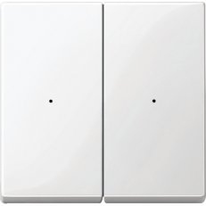 Kryty pro 2-násobný tlač. modul, Polar, System M SCHNEIDER MTN619219