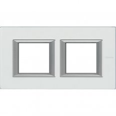 Legrand HA4802M2HVKA BTAX Rámeček2+2 HOR. SKLO KŘIŠŤÁL
