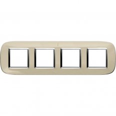Legrand HB4802/4DA BTAX Rámeček2+2+2+2 SLONOVINOVÁ