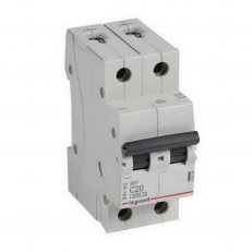 RX3 JISTIČ, 2 PÓLOVÝ, CHAR. C, 20A 6000A LEGRAND 419225